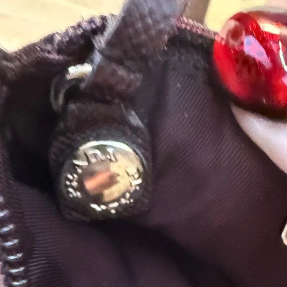 EUC Prada Deep Purple Mini Nylon Pouch - Picture 6 of 11